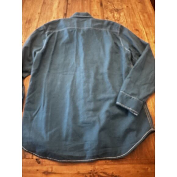 Tommy Bahama Long Sleeve Button Up Shirt Men‘s Size Large Soft Comfort Stitching - Picture 15 of 15